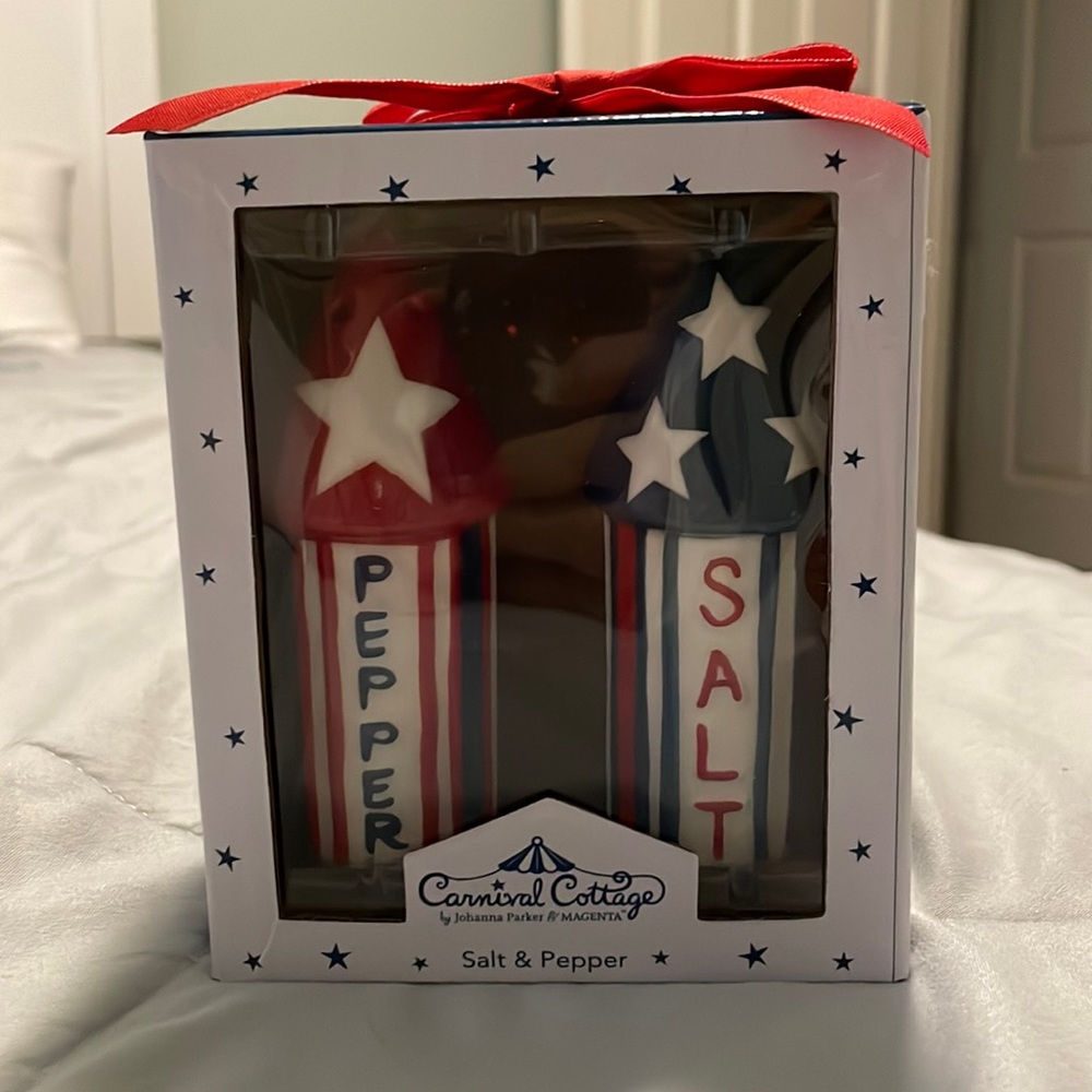 Carnival Cottage Salt & Pepper Shakers